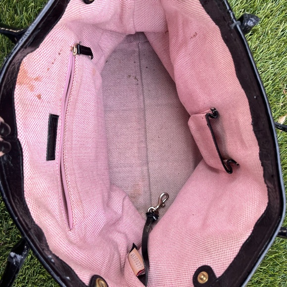 Dooney & Bourke Black Leather Tote bag - Picture 7 of 14